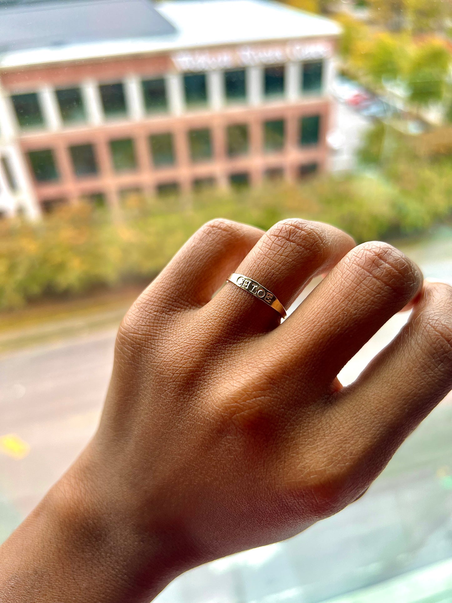 Custom Name Ring