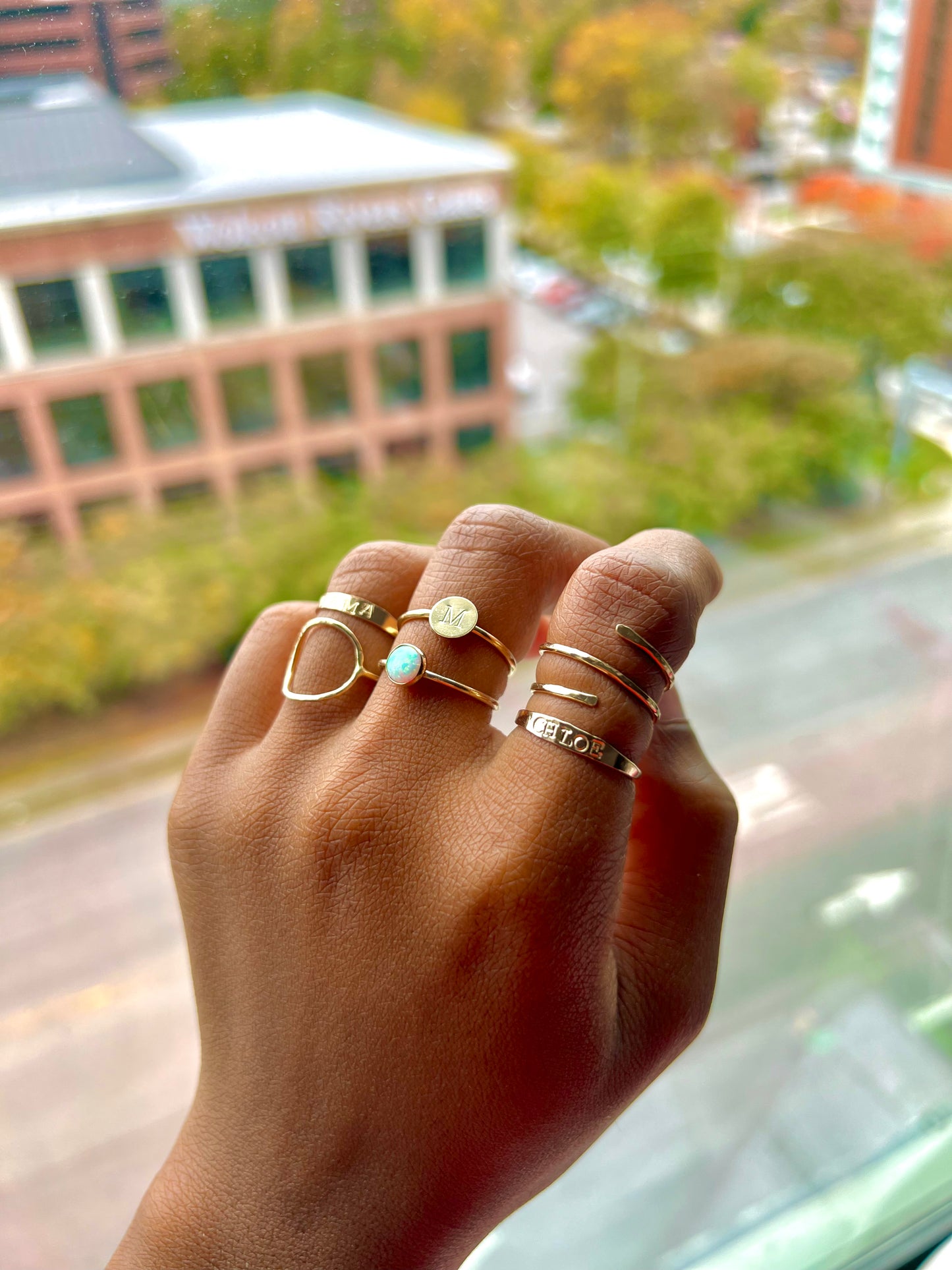 Custom Name Ring