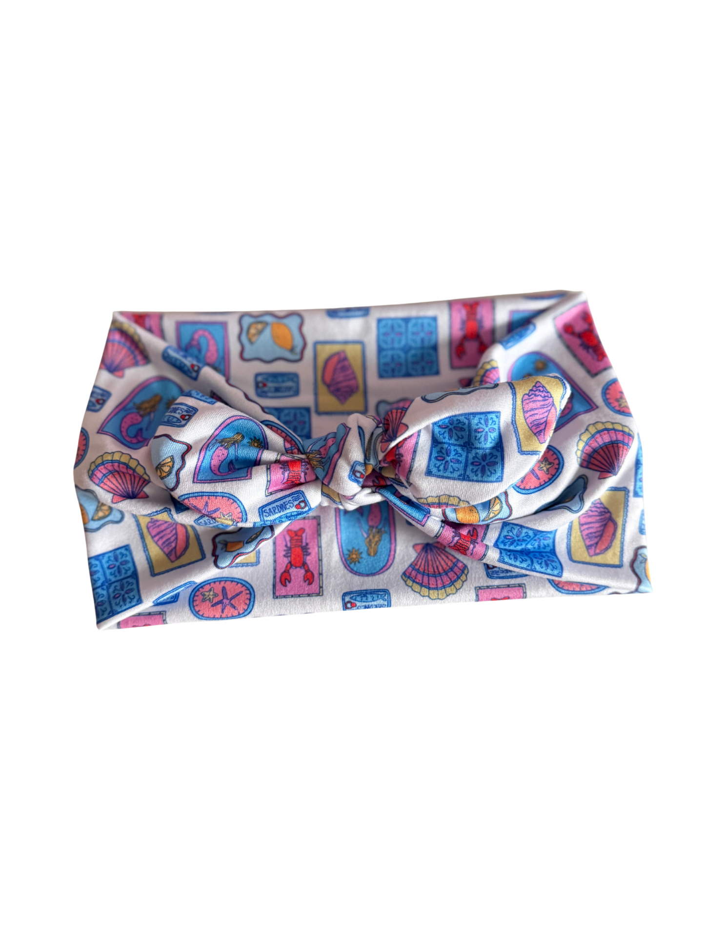 Coastal Collage Headband Kids
