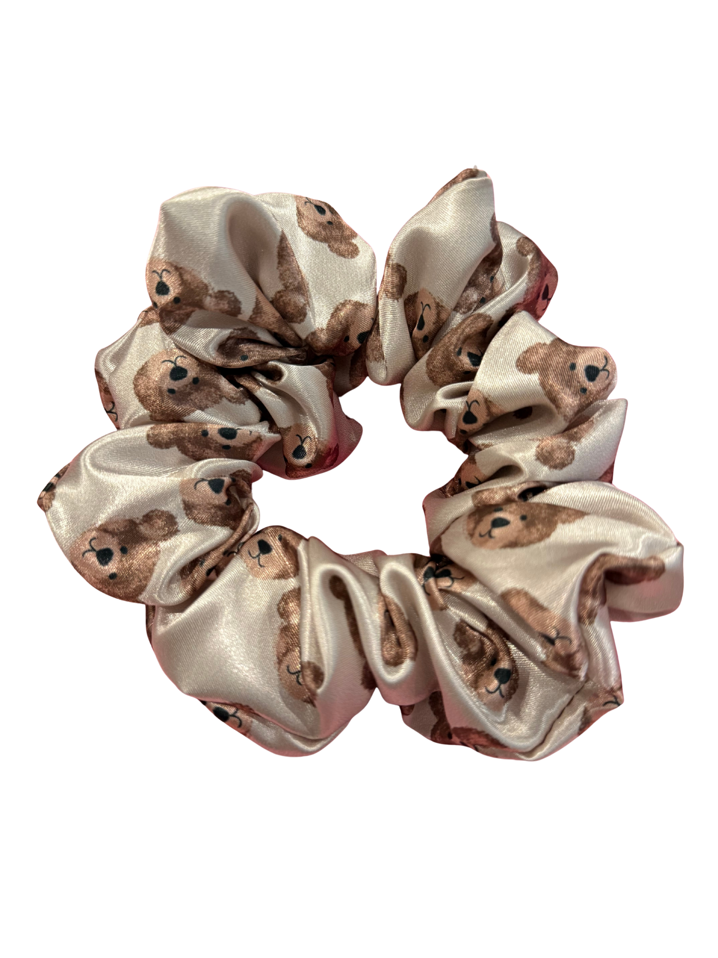 Teddy Bear Scrunchie