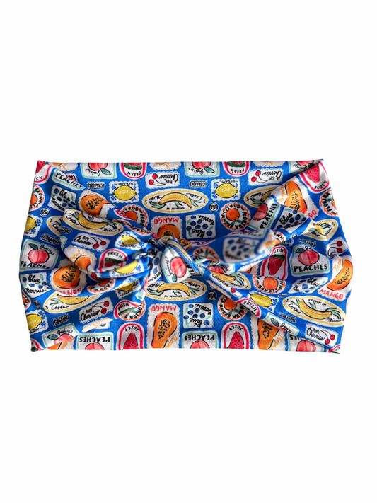Fruit Label Headband