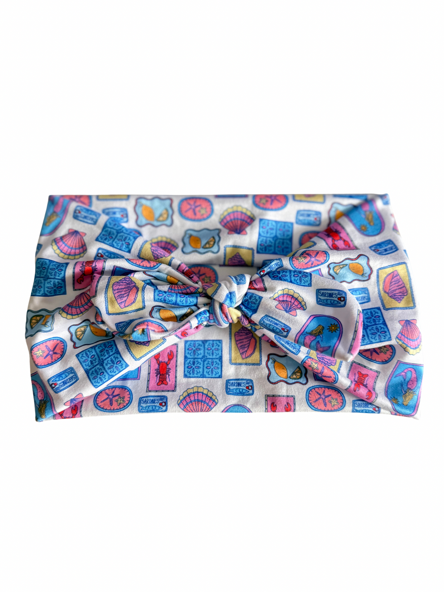 Coastal Collage Headband