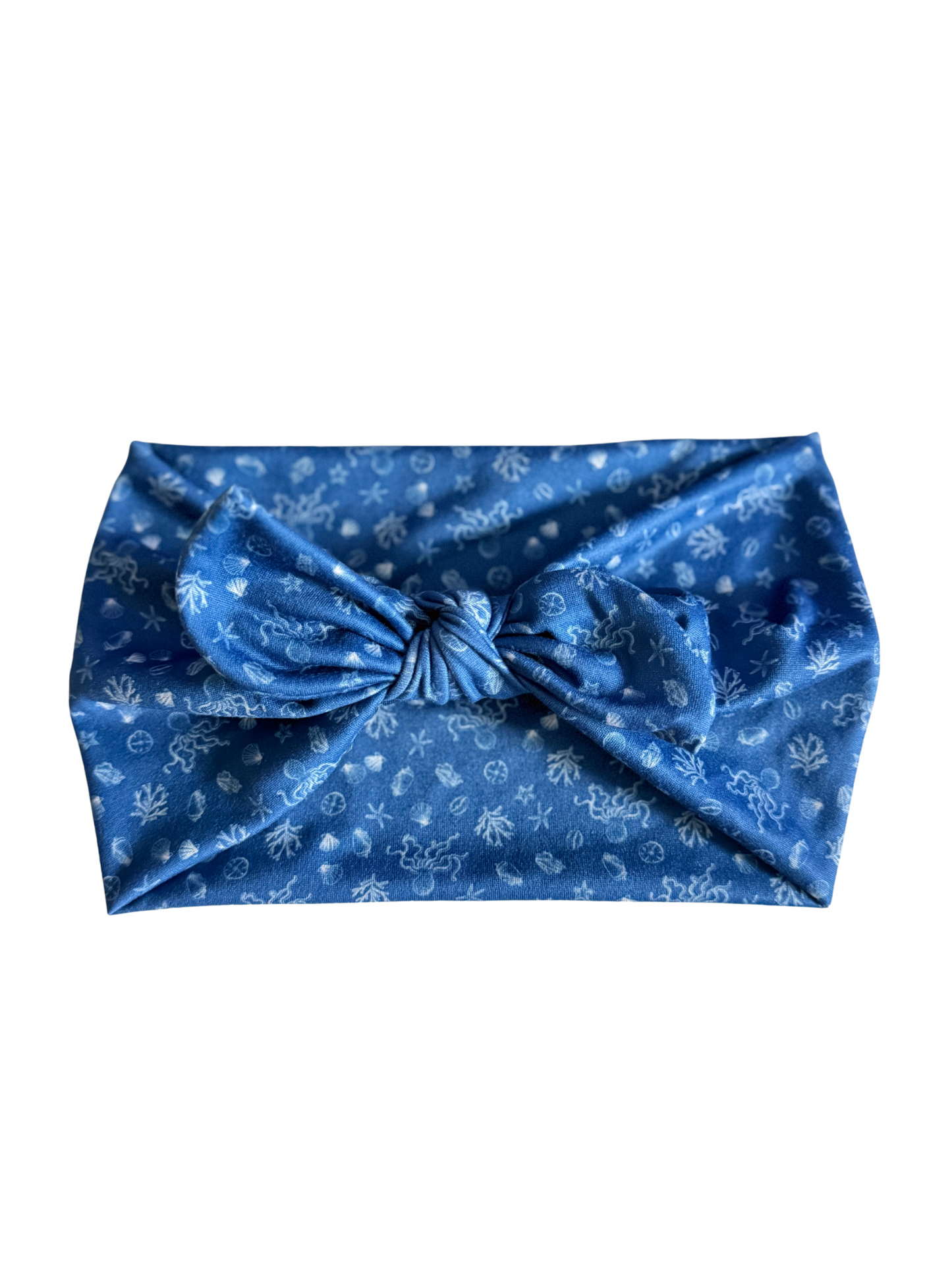 Navy Blue Sea Headband