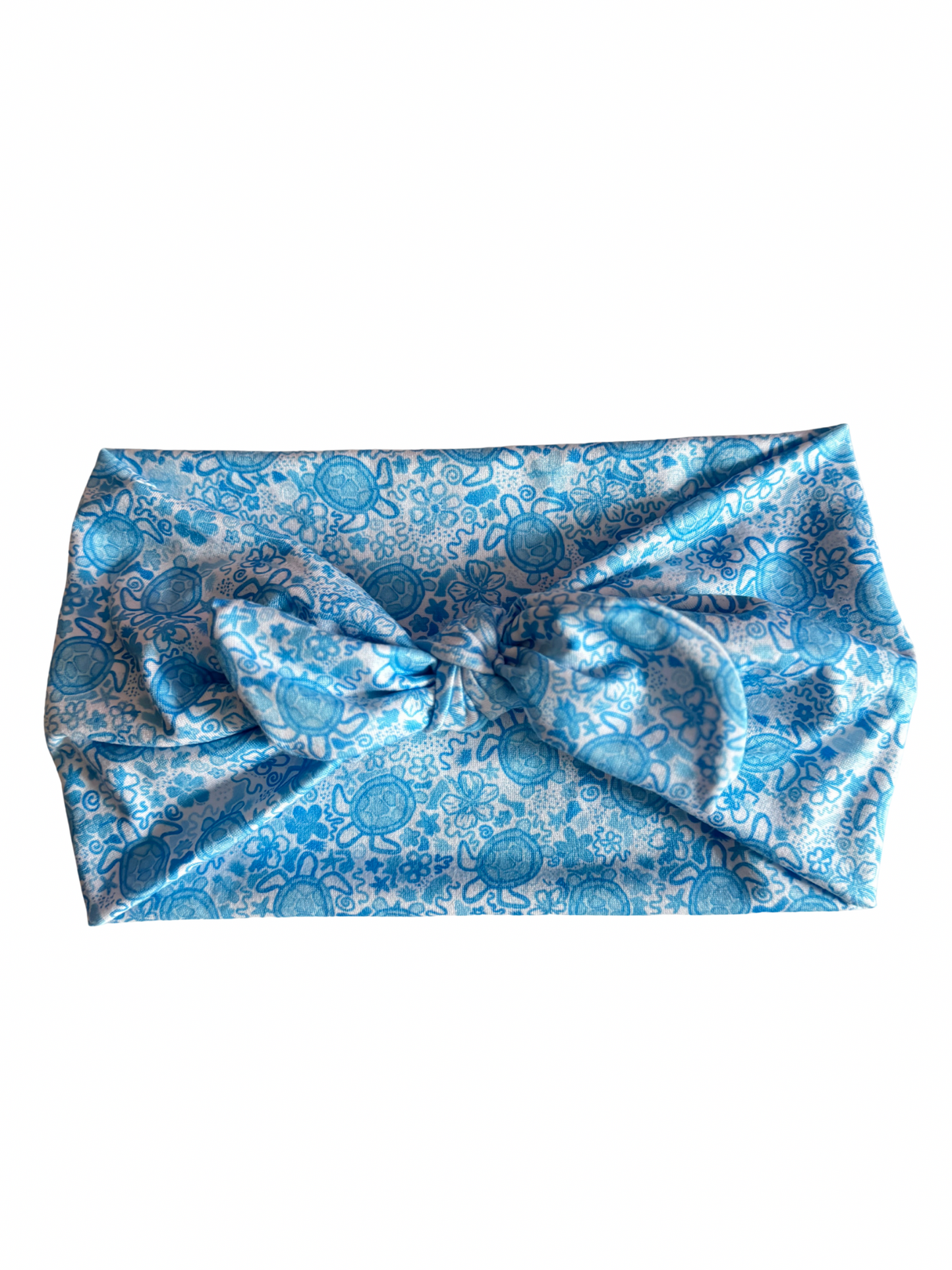 Blue Sea Turtle Headband